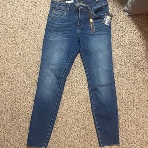Kut from the Kloth Dark Blue Carlo ankle Skinny Jeans